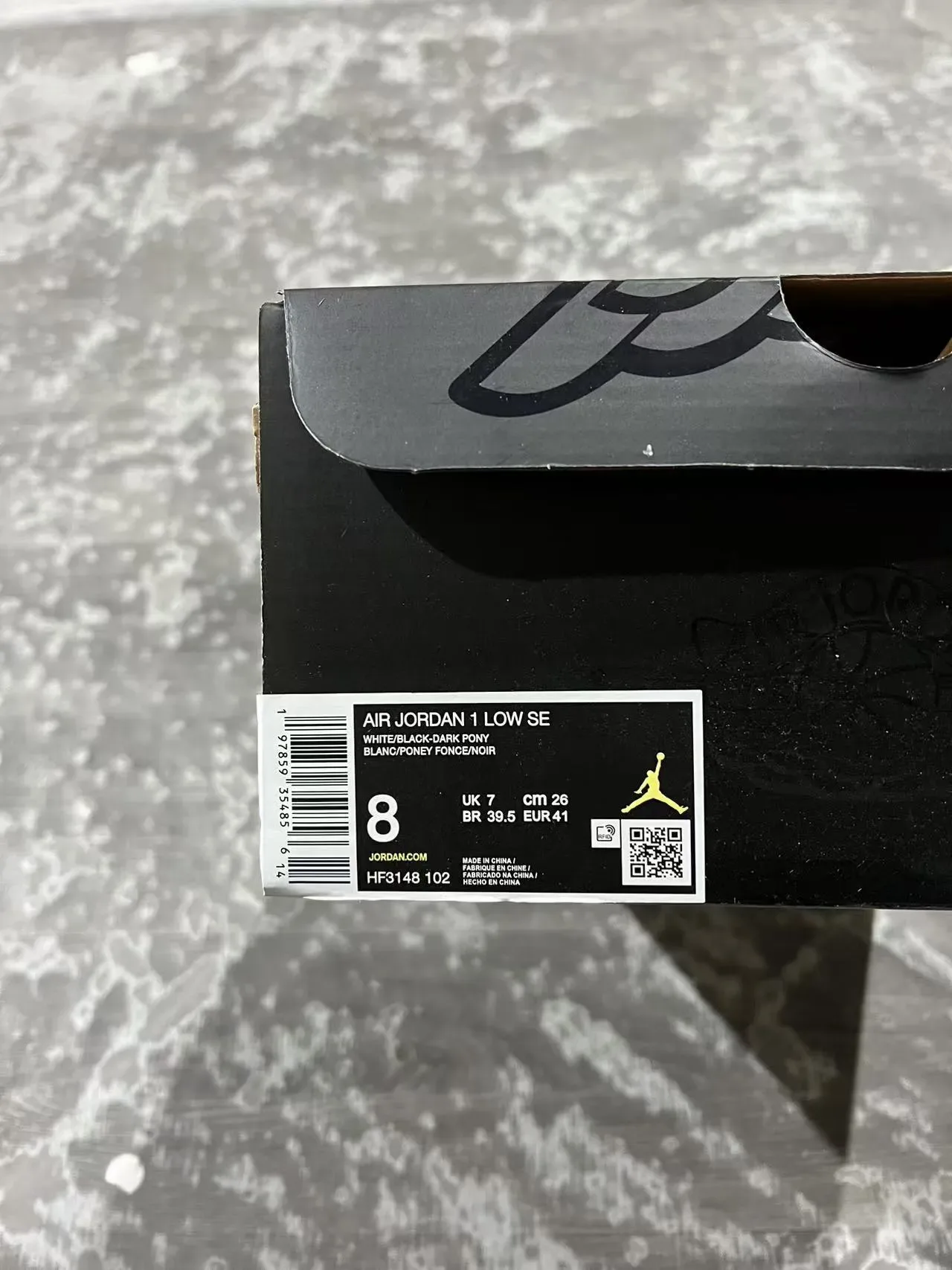 Nike Air Jordan 1 Low Zapatillas Lifestyle Burdeos Branco Preto 10