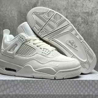 Nike Air Jordan 4 Monochrome White 篮球鞋