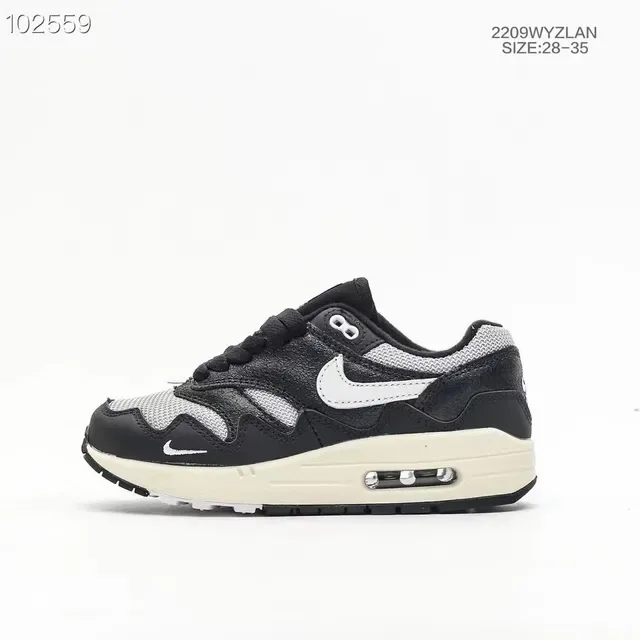 Nike Air Max 1 Light Gray Teal Lifestyle Sneakers 5