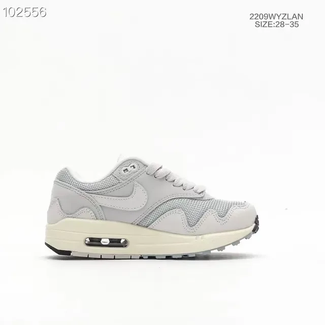 Nike Air Max 1 Light Gray Teal Lifestyle Sneakers 17