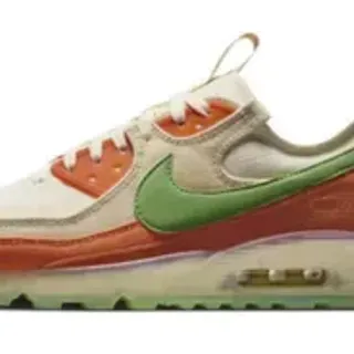 Nike Air Max 90 بيج برتقالي أخضر لايف ستايل سنيكرز