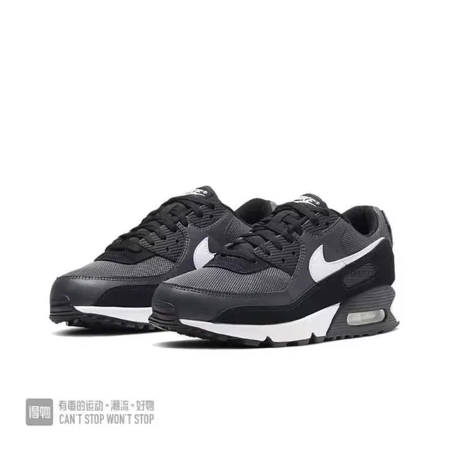 Nike Air Max 90 Black White Lifestyle Sneakers 3