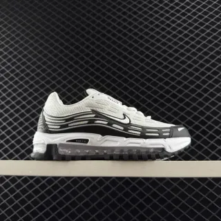 Nike Air Max Plus أبيض أسود أسلوب حياة سنيكر