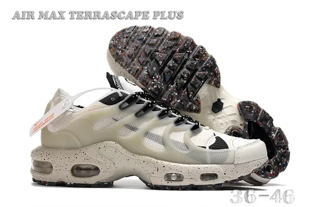 Nike Air Max Terrascape Plus Off-White Black Lifestyle Sneakers 5