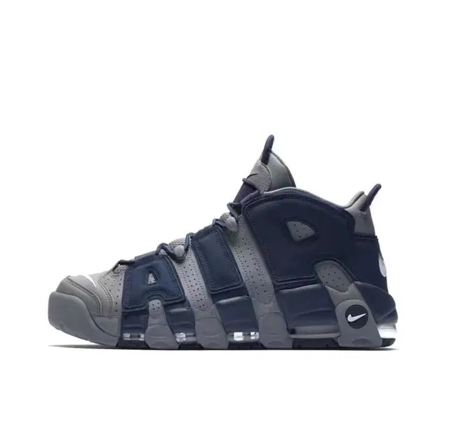 Nike Air More Uptempo Rojo Negro Blanco Zapatillas de Baloncesto 11