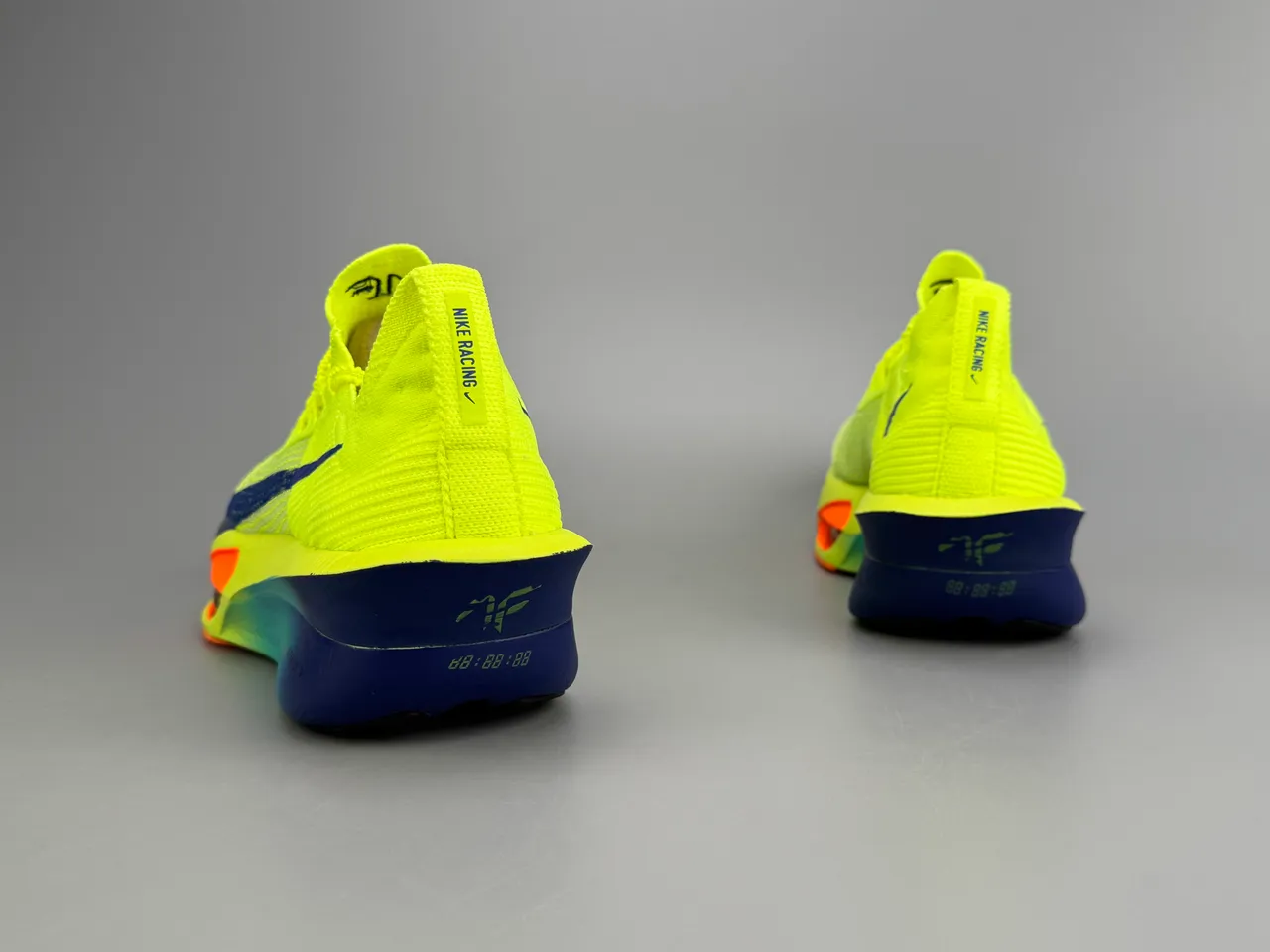 Nike Air Zoom Alphafly 3 Amarillo Neón Azul Marino Naranja zapatillas de correr 8