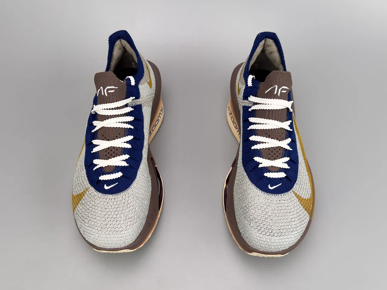 Nike Air Zoom Alphafly 3 Plata Gris Dorado Marino Zapatos de correr 9
