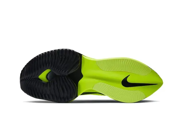 Nike Air Zoom Alphafly Neon Lime Green Running Shoes 2