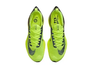 Nike Air Zoom Alphafly Neon Lime Green Running Shoes 5