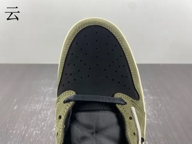 Nike Sneakers Lifestyle Vert Militaire et Bleu Marine Daim et Textil Basses 12