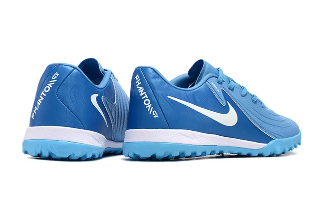 Nike Blue White Low-Cut Synthetic Upper Turf Soccer Shoes 5