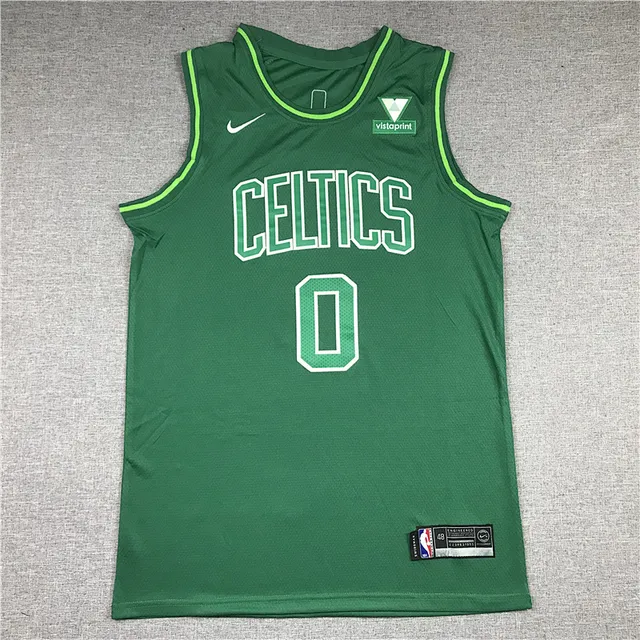 Nike Boston Celtics Jayson Tatum Reward Edition 绿色网眼针织无袖球衣 2