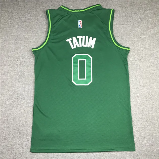 Nike Boston Celtics Jayson Tatum Reward Edition 绿色网眼针织无袖球衣 3