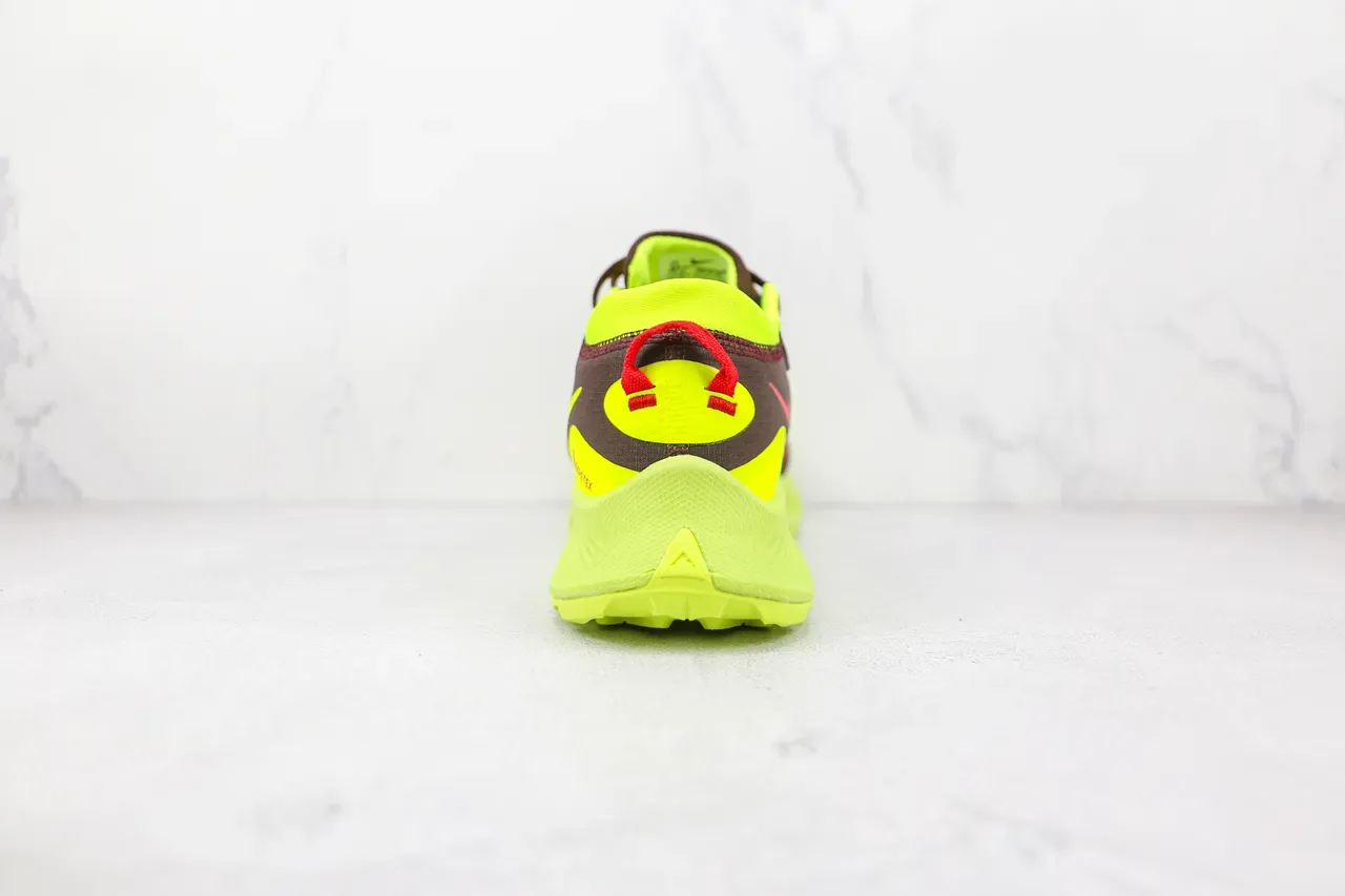 नाइक ब्राउन येलो Trail Silhouette GORE-TEX वॉटरप्रूफ रनिंग शूज 9