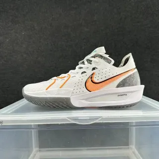 Nike Court Air Zoom Zero White Orange الشبكة المثقبة العلوية Swoosh Accent أحذية أسلوب حياة