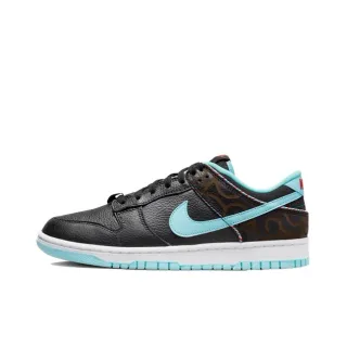Nike Dunk Low Black Aqua طباعة زخرفية أحذية أسلوب حياة