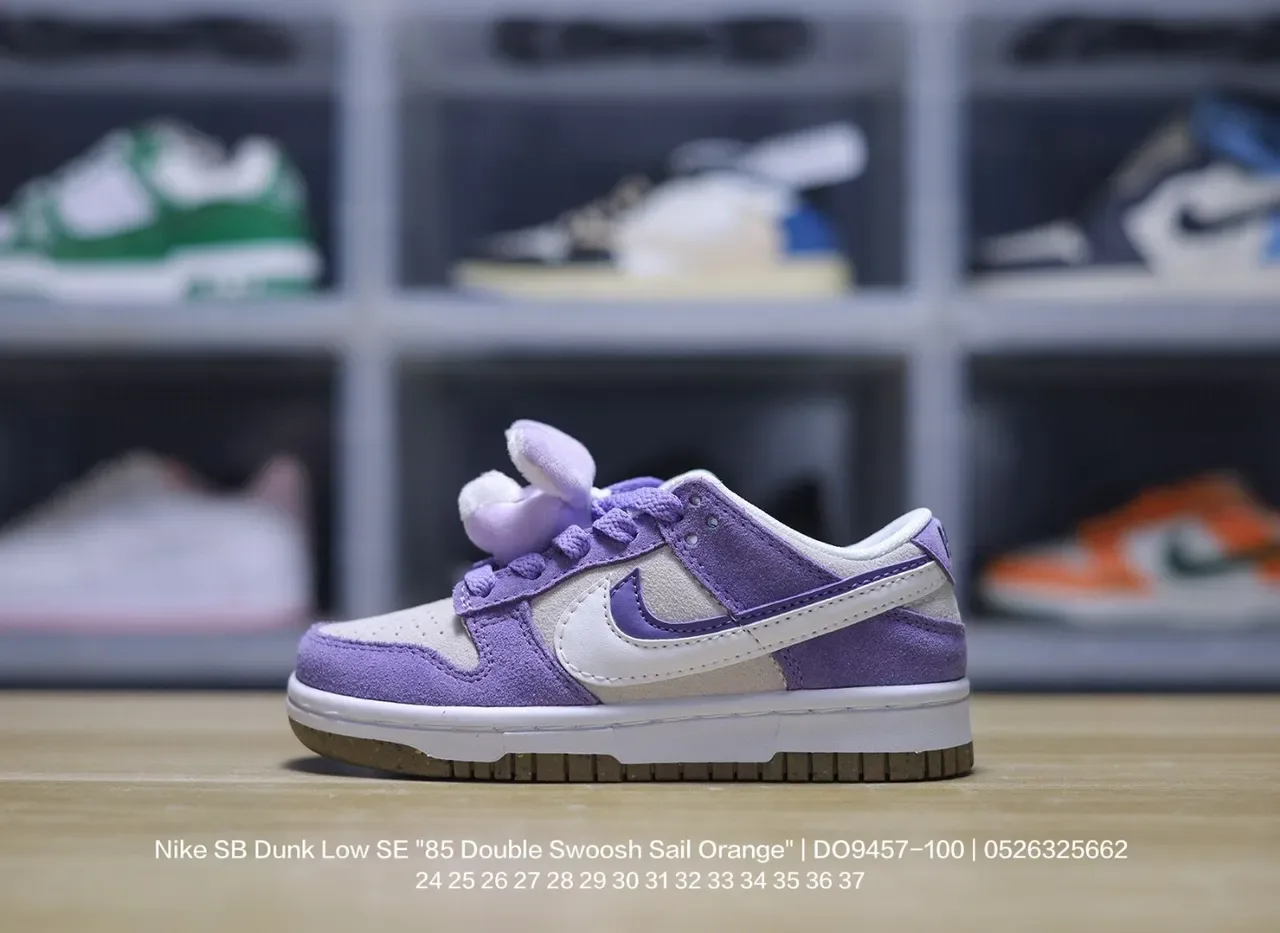 Nike Dunk Low Pink Lifestyle Sneakers 6