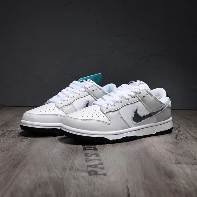 Nike Dunk Low Transparent Smoke Lifestyle Sneakers 4