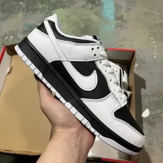 Nike Dunk Low أبيض وأسود نمط الحياة أحذية رياضية