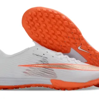 Nike Flyweave Ultra 白橙草地足球鞋