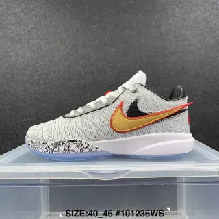 Nike رمادي ذهبي أسود طباعة جرافيكية أسلوب حياة حذاء رياضي