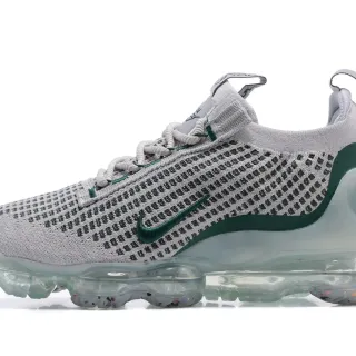 Nike Cinza Verde Tricot Engineered Upper Sola Air Visible Comprimento Total Lifestyle Sneakers