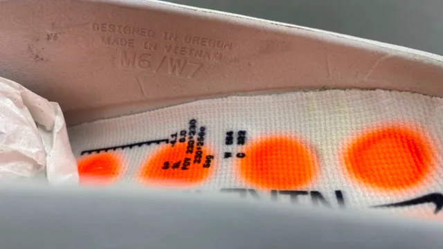 Nike Gray Orange Slip-On Construction Perforated Monolithic Upper Sneakers 5