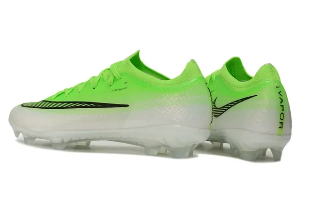 Nike 绿色透明针织鞋面渐变 Firm-Ground 足球鞋 4