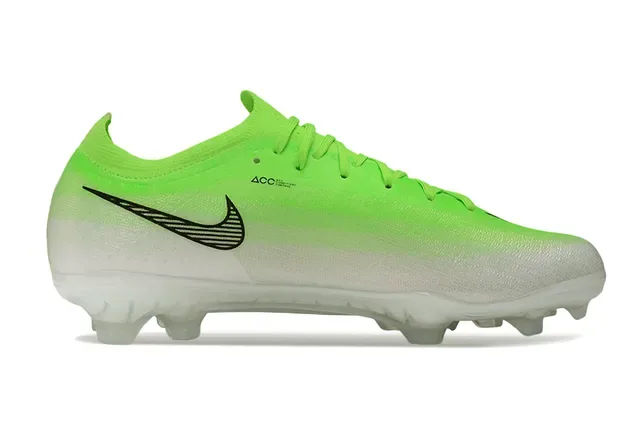 Nike 绿色透明针织鞋面渐变 Firm-Ground 足球鞋 5