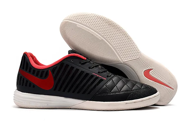 Nike Hypervenom Indoor blanc et bleu boîte à orteils matelassée bande synthétique rayée verticalement chaussures de football indoor 2