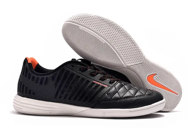 Nike Hypervenom Indoor blanc et bleu boîte à orteils matelassée bande synthétique rayée verticalement chaussures de football indoor 8