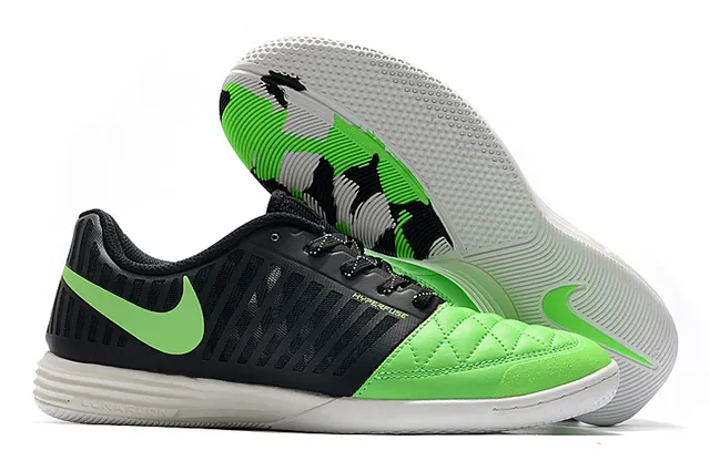 Nike Hypervenom Indoor blanc et bleu boîte à orteils matelassée bande synthétique rayée verticalement chaussures de football indoor 24