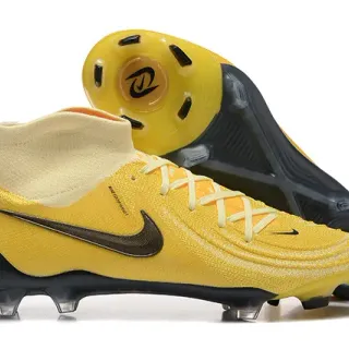Nike Mercurial Superfly Jaune Noir Firm-Ground chaussures de football