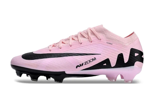 Nike Mercurial Vapor Rose et Noir terrain ferme Chaussures de football 7