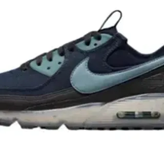 Nike أحذية رياضية lifestyle باللون الأزرق البحري low-top silhouette شبكي وجلد اصطناعي في الأعلى