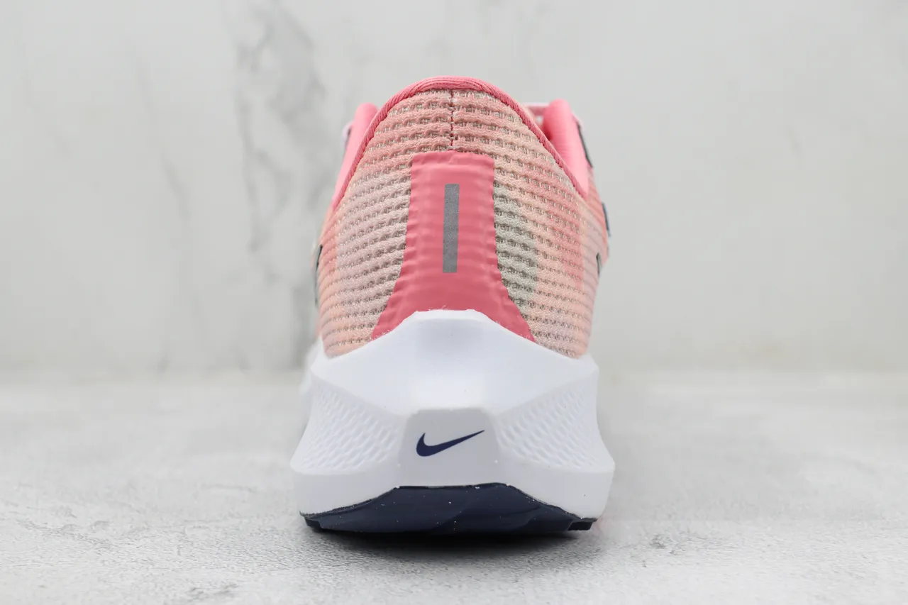 Nike Pegasus 40 Pink Navy White Running Shoes 9