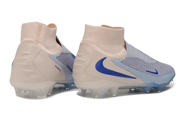 Nike Phantom GT 米色蓝 袜套领 Flyknit 鞋面 Firm-Ground 足球鞋 15