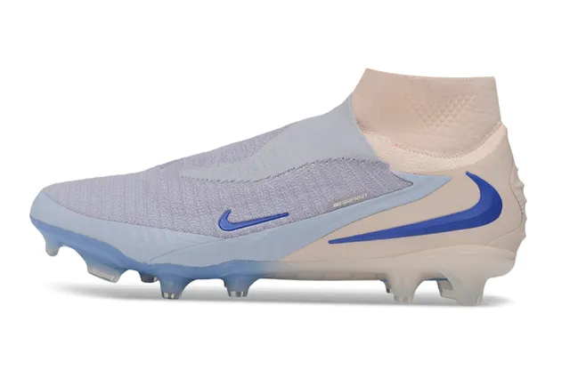 Nike Phantom GT 米色蓝 袜套领 Flyknit 鞋面 Firm-Ground 足球鞋 17