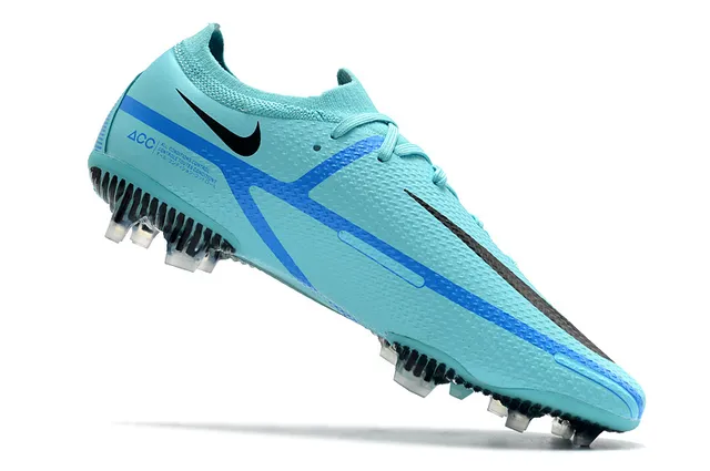 Nike Phantom GT 黑色红色针织鞋面 低帮靴领 钉地足球鞋 11