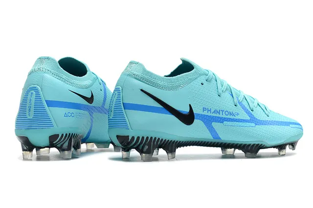 Nike Phantom GT 黑色红色针织鞋面 低帮靴领 钉地足球鞋 15