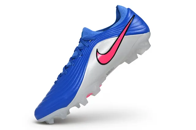 Nike Phantom GT নীল গোলাপি সাদা দৃঢ় মাটির ফুটবল জুতা 3