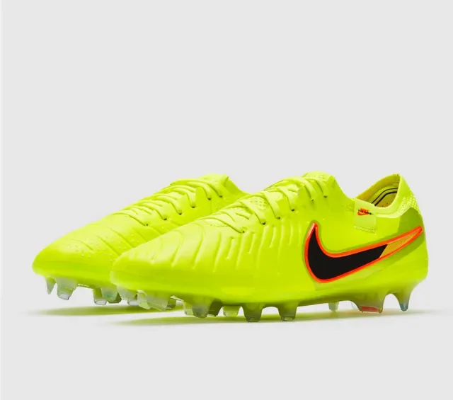 Nike Phantom GT Neon Yellow Black Orange FG Zapatos de Fútbol 2