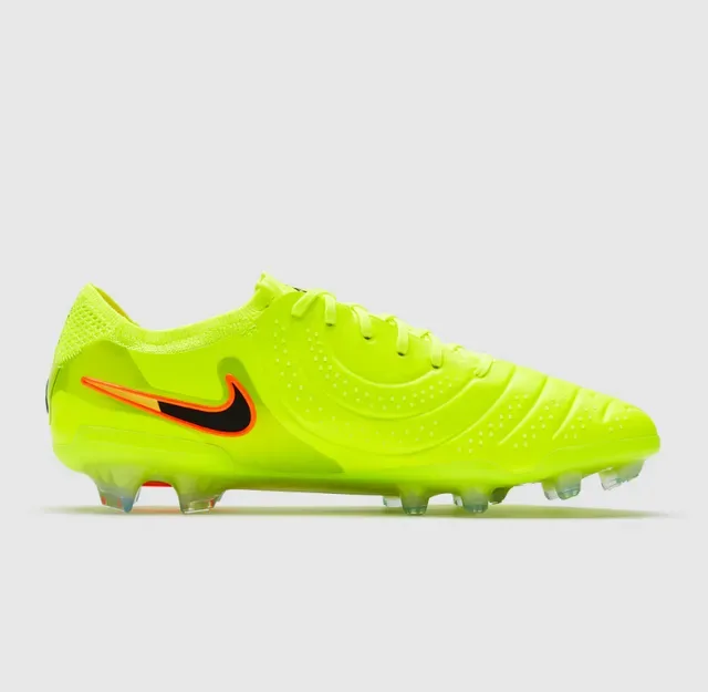 Nike Phantom GT Neon Yellow Black Orange FG Zapatos de Fútbol 5