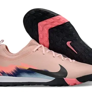 Nike Pink Multicolor Low-Top Synthetic Upper Sneakers