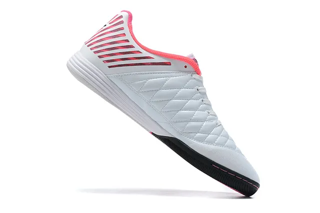 Nike rojo blanco upper de cage moldeado acolchado punta sintética zapatos de fútbol indoor 13