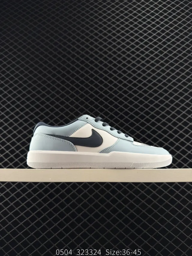 Nike SB Chrono Solarsoft हल्का नील और नेवी स्केटबोर्ड जूते 6