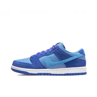 Nike SB Dunk Low नीले और बैंगनी स्केटबोर्ड जूते