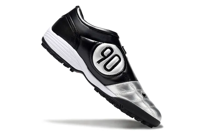 Nike Total 90 III Silver Black Red Turf Soccer Shoes 3