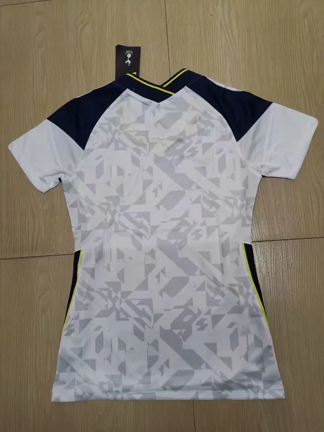 Nike Tottenham Hotspur FC fuera Camiseta Blanca azul marino Impresión Geométrica Gris 3
