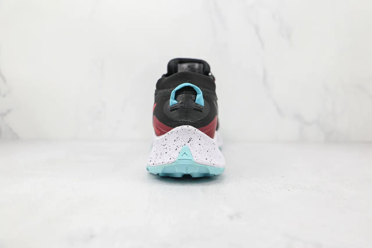 Nike Trail Black Red GORE-TEX वॉटरप्रूफ रनिंग जूते 9